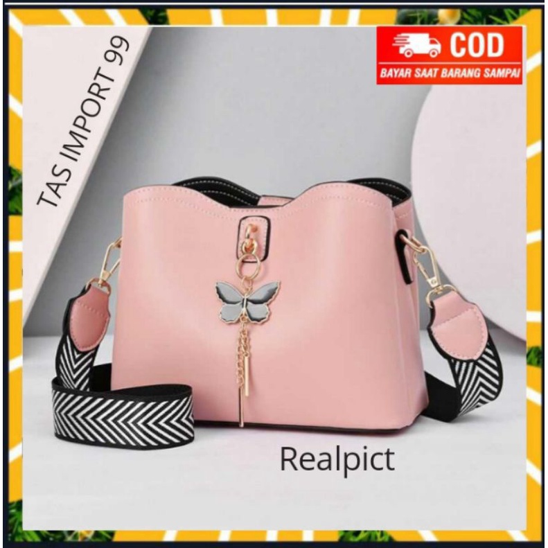 TAS SELEMPANG SLING BAG WANITA CEWEK REMAJA PEREMPUAN IMPORT BATAM CANTIK MEWAH IMUT ELEGAN MURAH OR