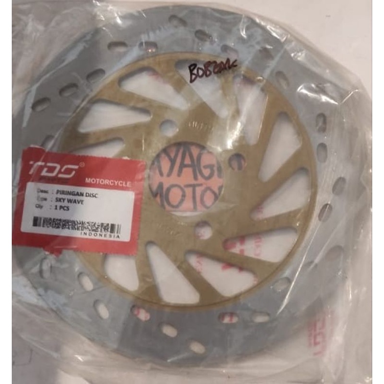 Piringan Cakram Depan Spin Skywave 125 Kampas Disc Brake Disk Motor Piring Racing Variasi Suzuki Ori