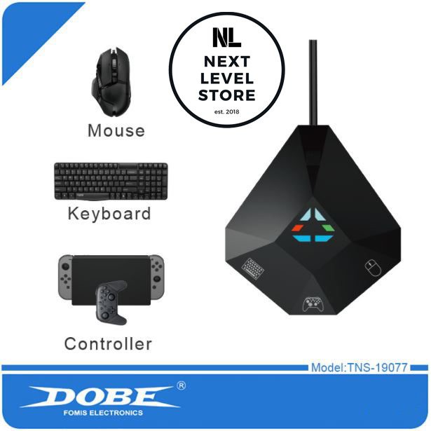 DOBE TNS-19077 Converter Keyboard Mouse Switch PS3 PS4 XBOX ORIGINAL