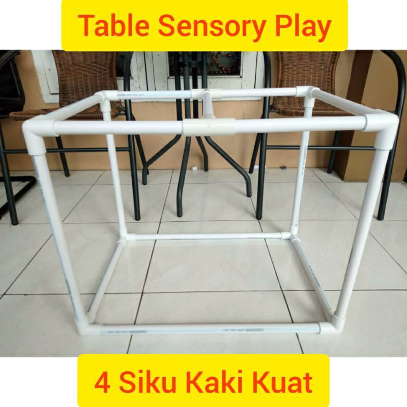 Amahrip Meja sensory play 1 set Meja bermain anak pasir sensory table