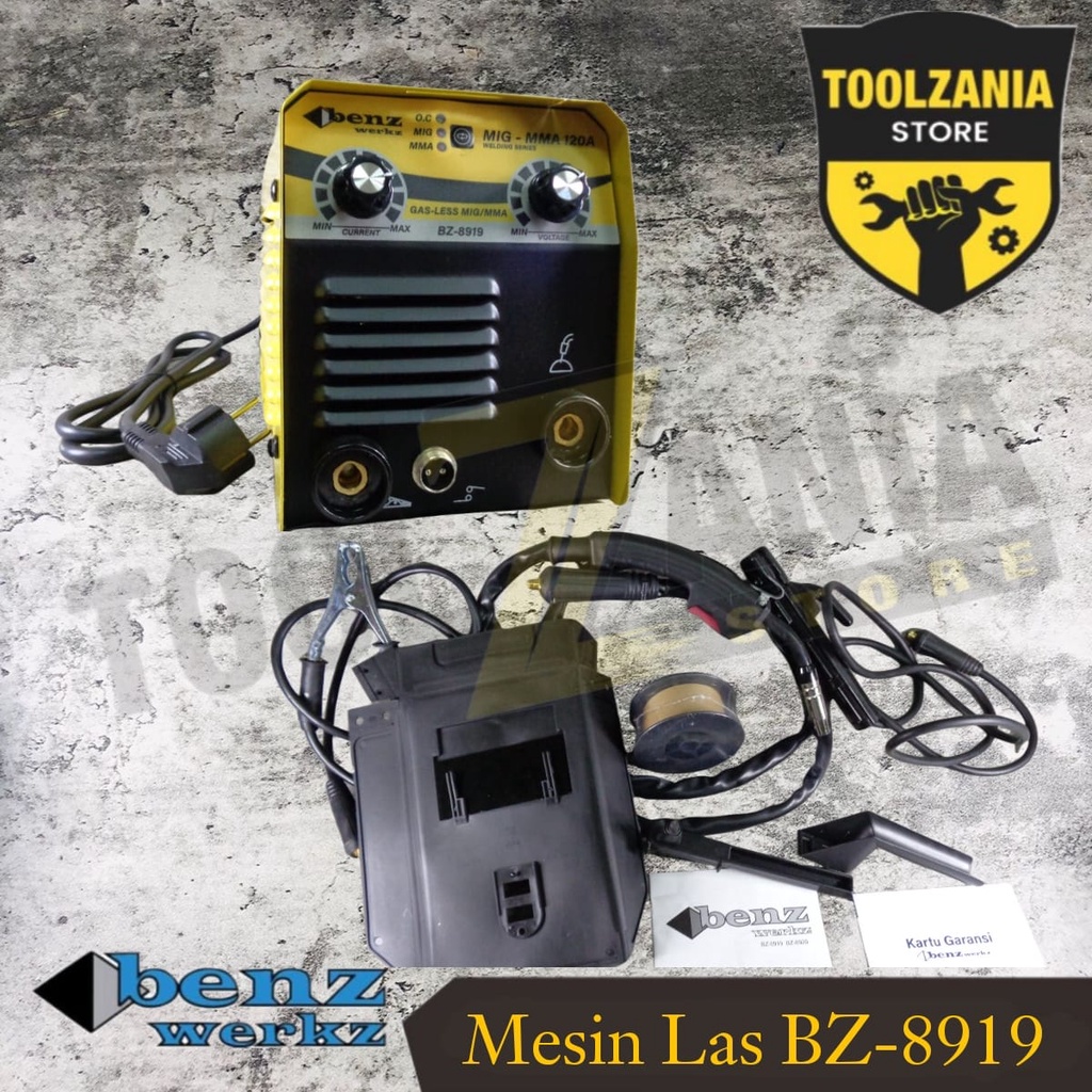 Jual Mesin Travo Las Inverter Mig Mma A Mesin Trafo Las Bz Benz Werkz Shopee Indonesia