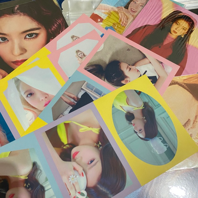RED VELVET IRENE JOY YERI SEULGI GOODS OFFICIAL COEX STIKER POSTCARD DUMB DUMB OOTN PHOTOCARD PC RV