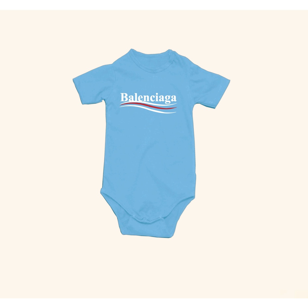 Jumper Bayi/Rumper/Bodysuit New Balanciaga Usia 0 sd 6 Bulan