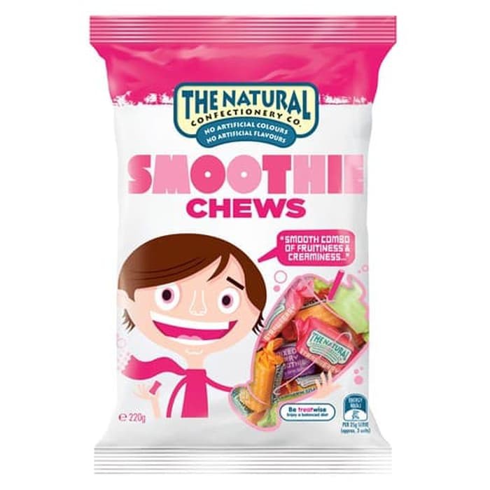 

The Natural Confectionery Co Smoothie Chews Candy 220 gr / Fruit Snack