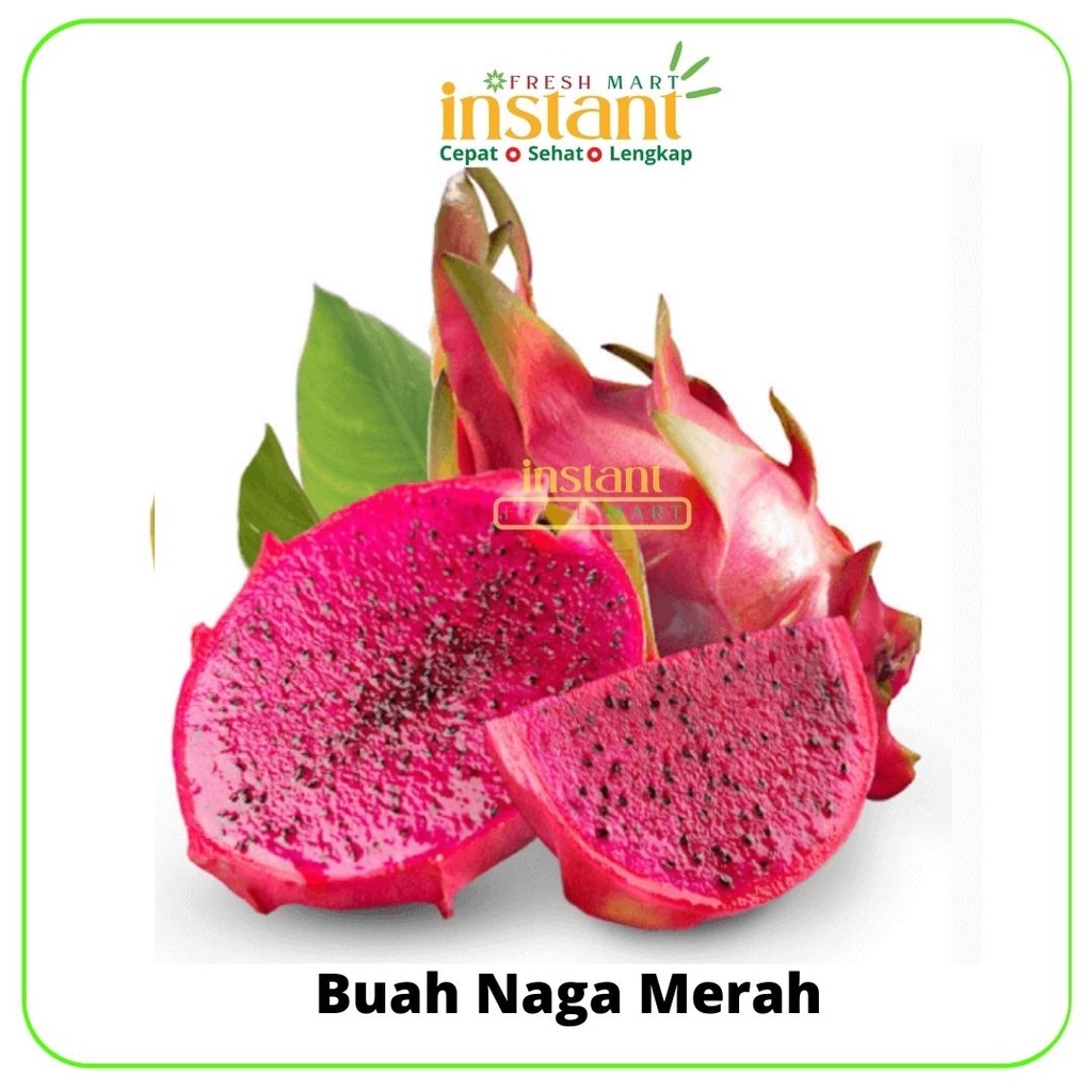 

Buah Naga Merah / Dragon Fruits 1kg (2-3 buah) GRADE A InstantFreshmart | Bergaransi