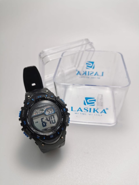 LASIKA jam tangan Anak SD remaja tahan air sporty digital ada led