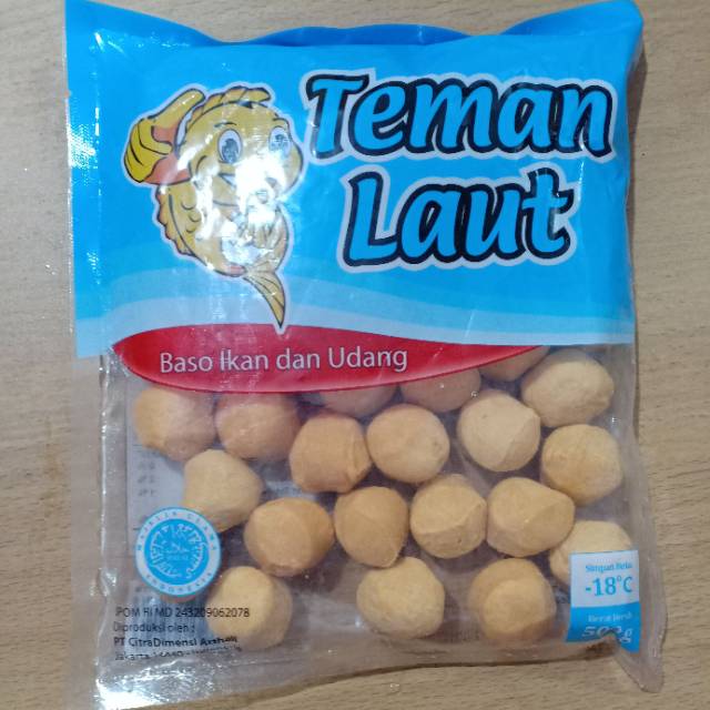 

TEMAN LAUT baso udang 500gr #BundaFrozenIndramayu