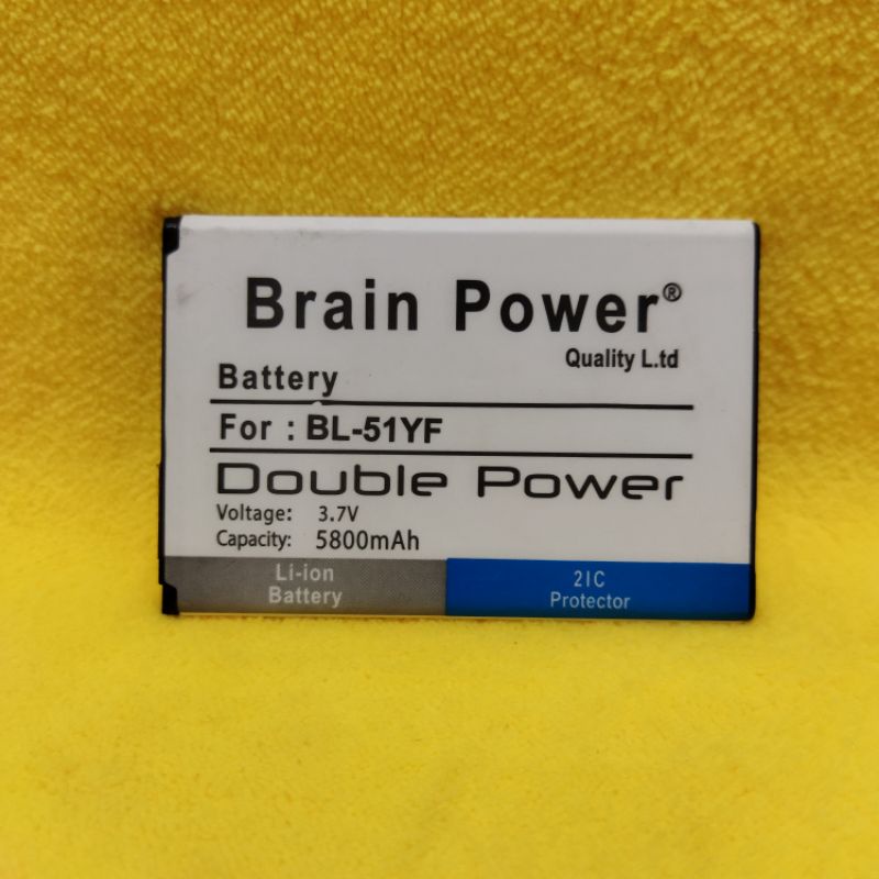 baterai batre LG BL 51 YF / BL51YF double power