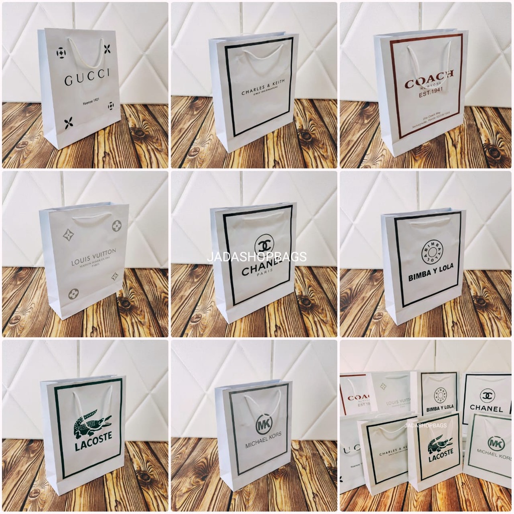 PAPER BAG LV - PAPERBAG MK IMPORT BAHAN TEBEL 20001