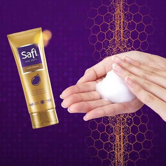 Safi Age Defy Cream Cleanser / Safu age defy facial wash / safi facial wash
