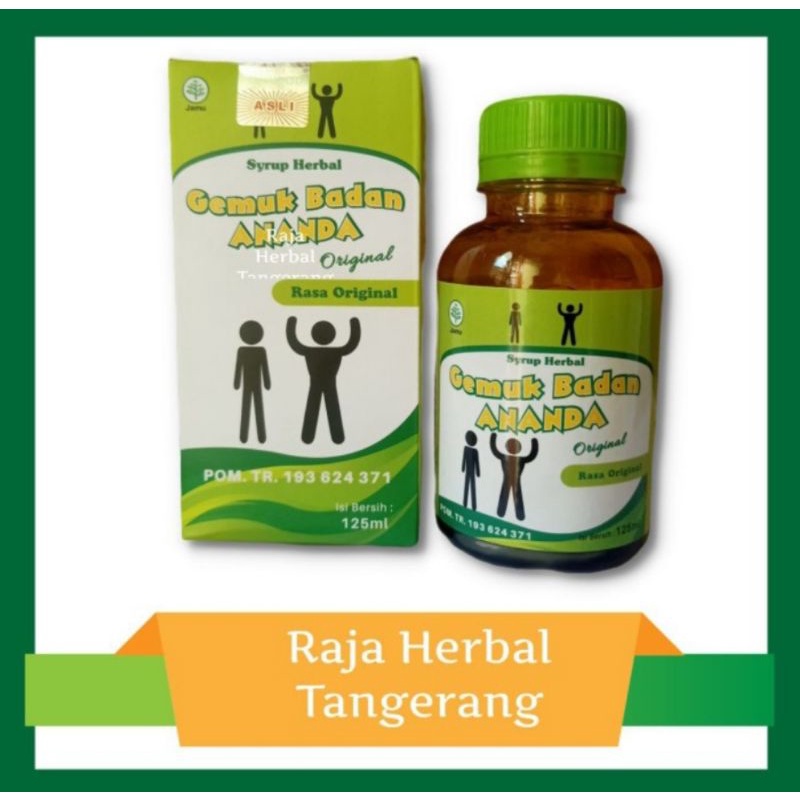 

Madu gemuk ananda penambah berat badan 125ml