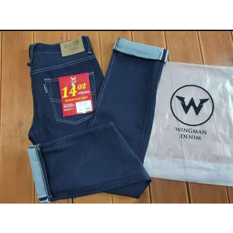 celana jeans denim selvedge original 14-16oz