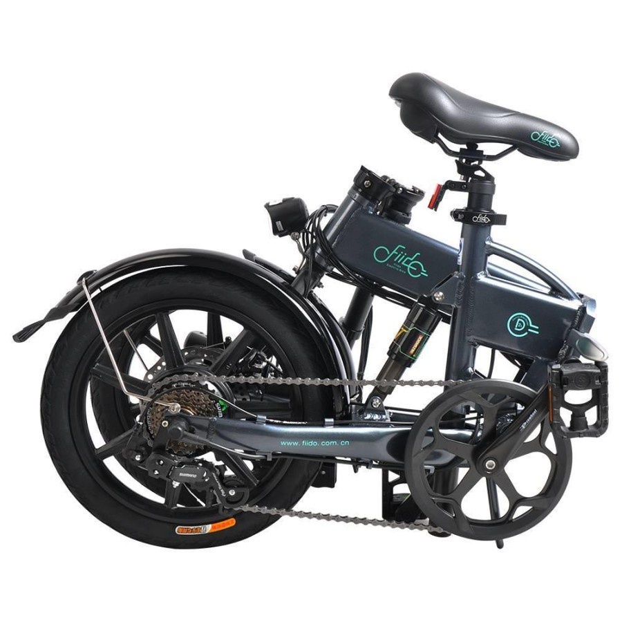 Fiido D2S Foldable Smart e-BIKE with 6 Speed Shift / Sepeda Listrik