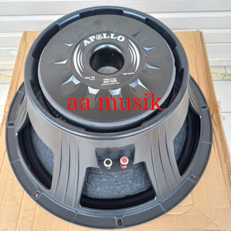 SPEAKER SUBWOOFER APOLLO AW1856 SUBWOOFER 18 INCH ORIGINAL