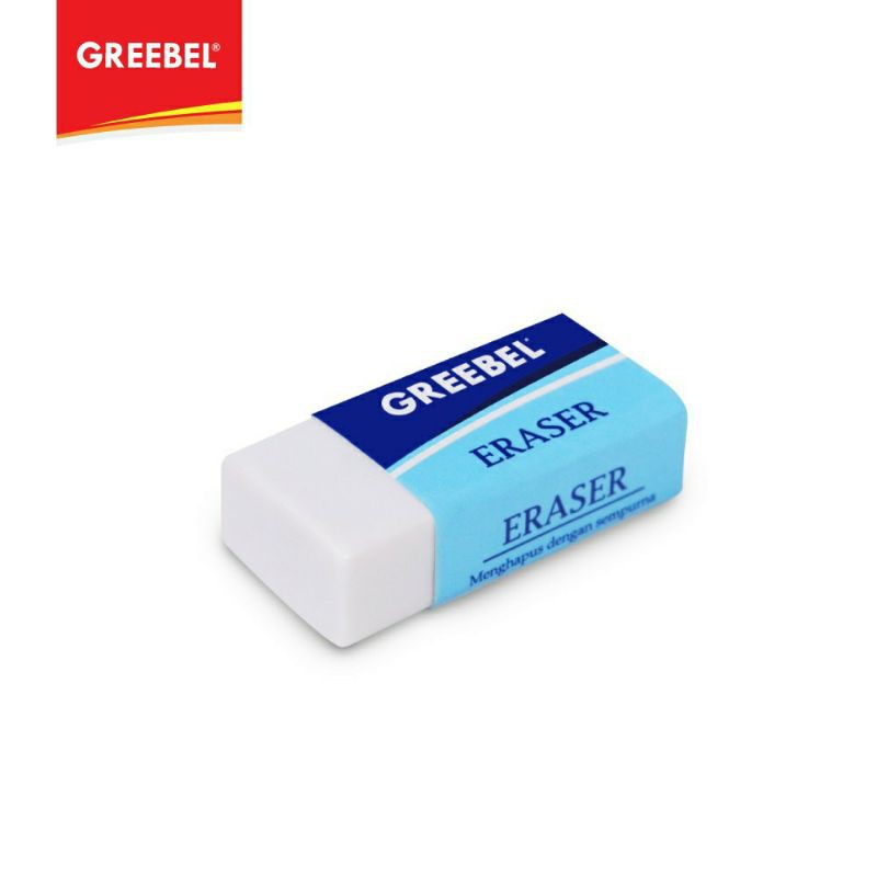 GREEBEL Penghapus Putih / Eraser White GBW 120640 (Box / 40pcs)