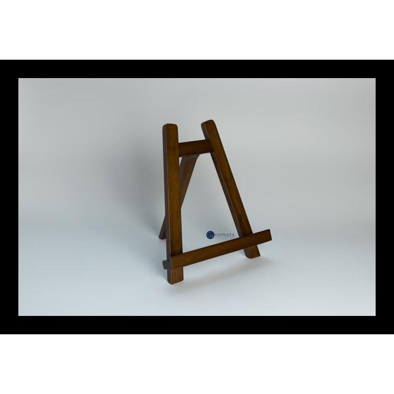 

NEW WALNUT PETITE WOODEN EASEL / WOODEN CANVAS STAND PERALATAN MELUKIS MURAH TERUPDATE