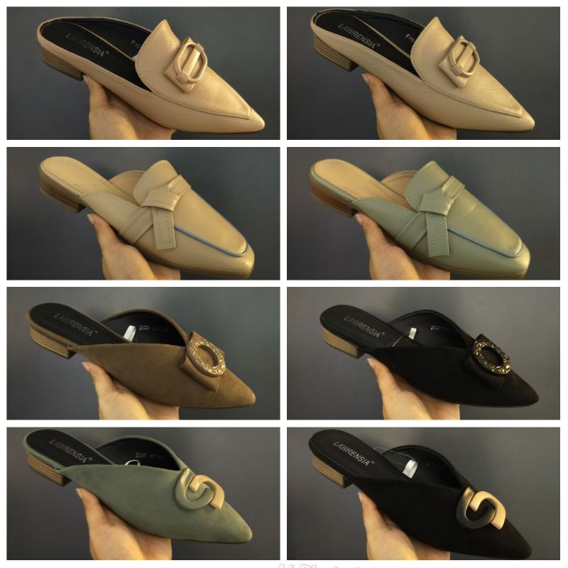 Sandal slop wanita by LAWRENSIA original branded