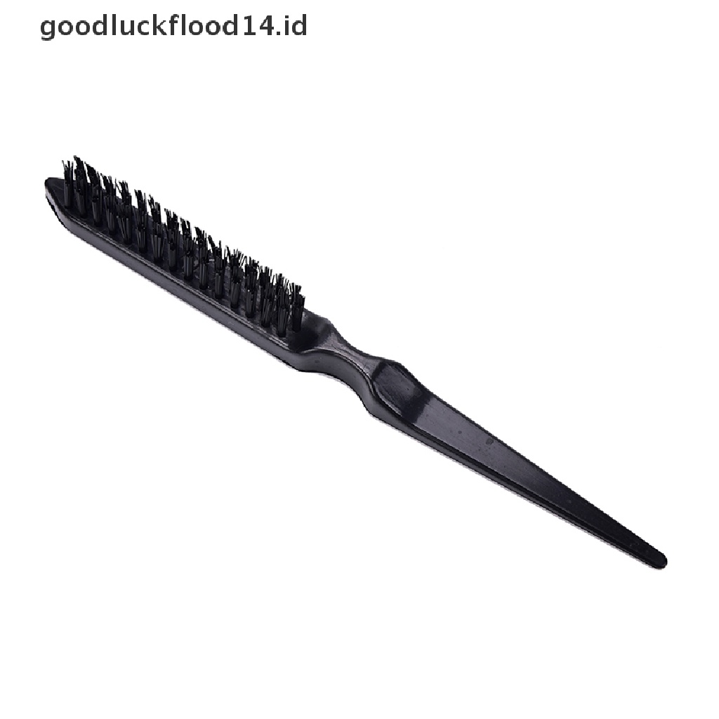 [OOID] 1Pc Hairdressing Brushes Teasing Back Combing Hair Brush Slim Line Styling Comb ID