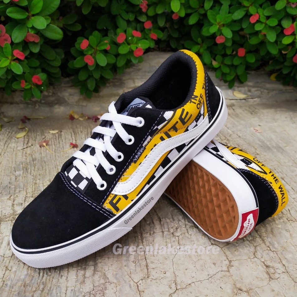 Sepatu Vans oldskool Sneakers Catur  Pria Wanita Sekolah 