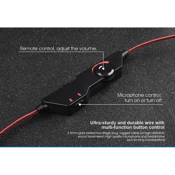 Headset Gaming OVLENG P9 3.5mm Wired Stereo Headphone - OVL-OV-P9