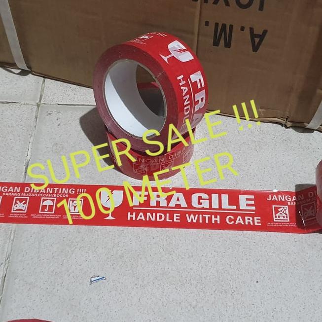 

✿ CORTAPE Lakban Fragile 90 Yard ❆