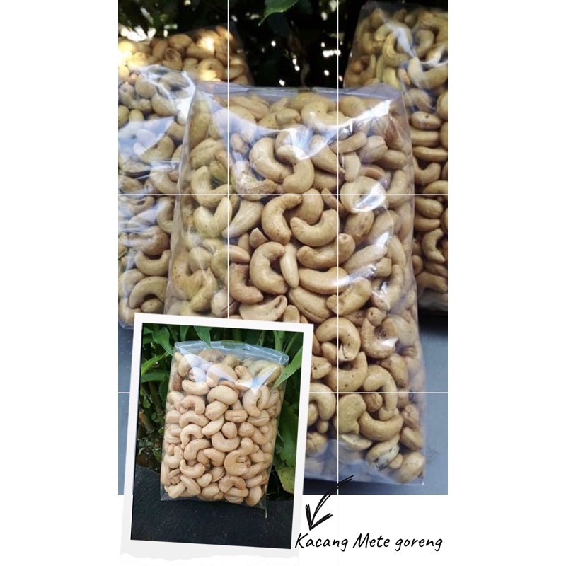 

PROMO netto 1000 gram 1 Kg KACANG METE SUPER Asli Wonogiri matang