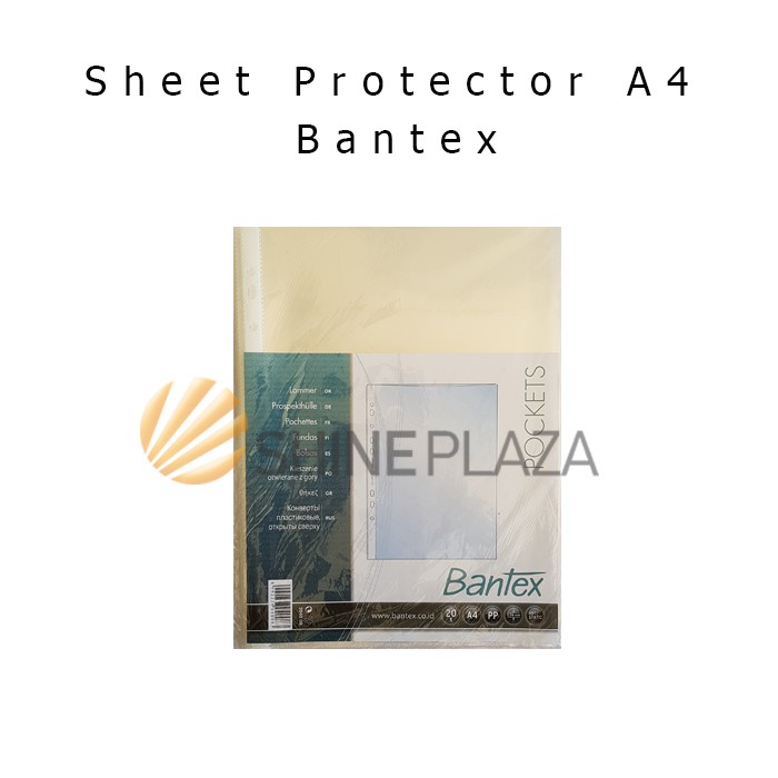 Sheet Protector A4 Bantex - PP Pocket A4 Bantex