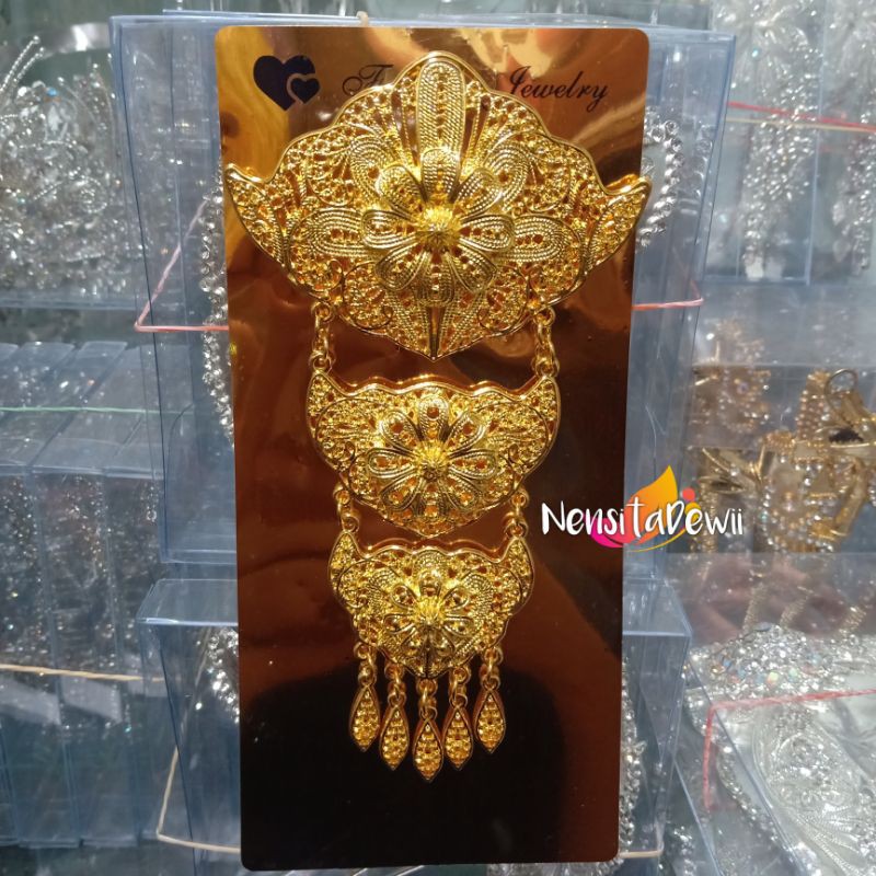 Bros Kebaya / Bros Kutubaru / Bros Susun Cantik-Gold