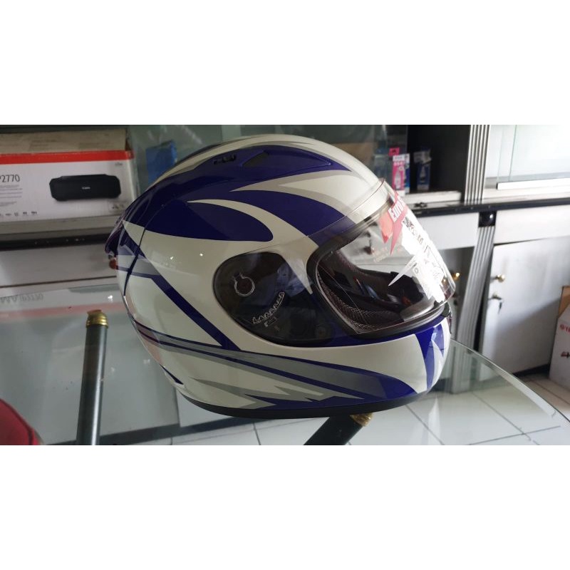 Helm Fullface Eropa Yamaha GP Malang Paraf Jorgen Lorenzo Minus