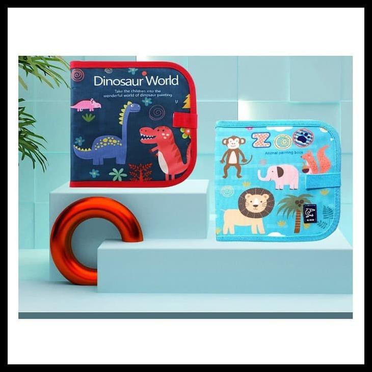

Children Drawing Chalkboard Book / Buku Blackboard Papan Tulis Doodle - Pink Car