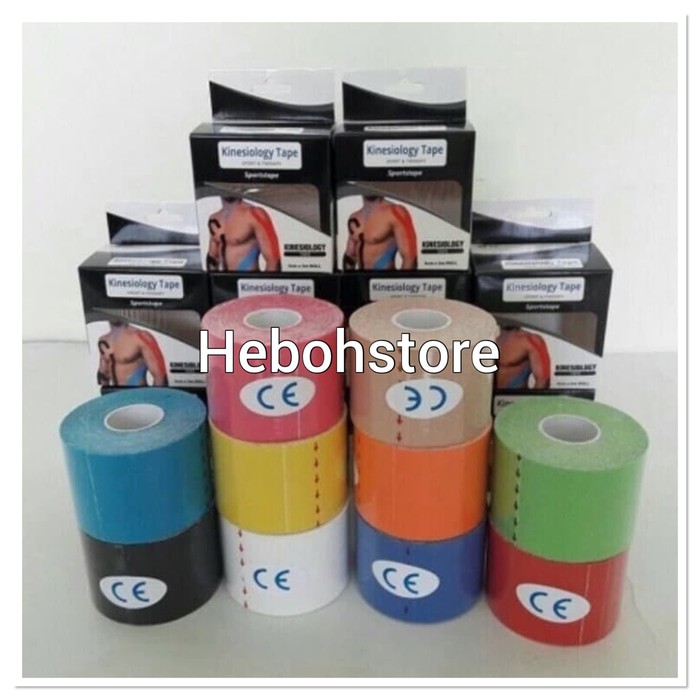 Kenisio/Kinesio Tape/Taping 5M*5Cm Termurah Banyak Warna Grosir