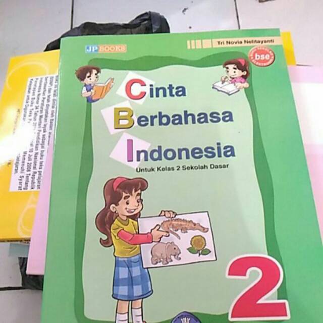 Buku cinta berbahasa indonesia kelas 2
