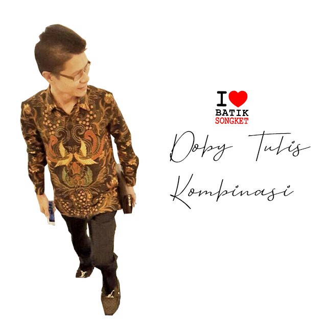 doby tulis kombinasi bahan kain batik solo yogya klasik iwan tirta