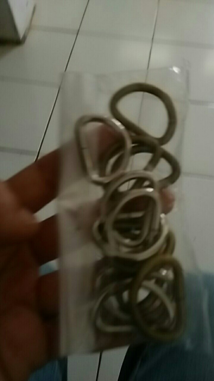 1 Pcs Ring D Tas 2.0 Cm Nikel - Rd 20 Nk