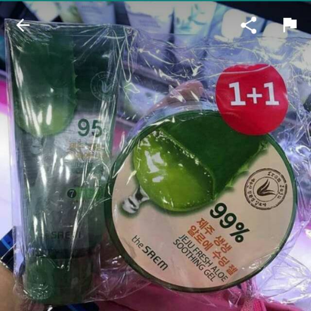 Jeju saem aloe vera jar 99 + tube 95
