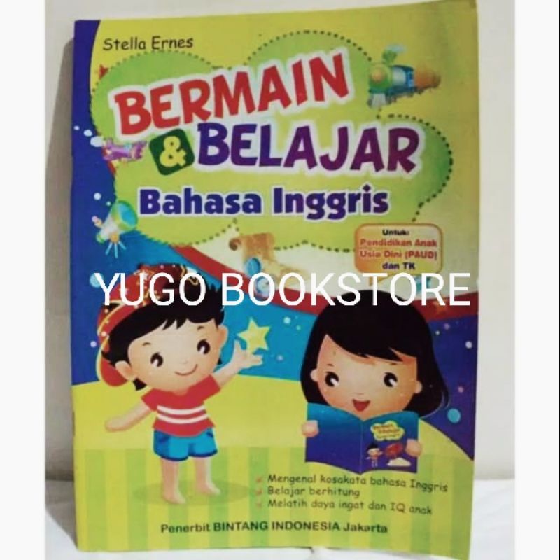 Jual BERMAIN & BELAJAR BAHASA INGGRIS ORIGINAL FULL COLOUR UNTUK ANAK ...