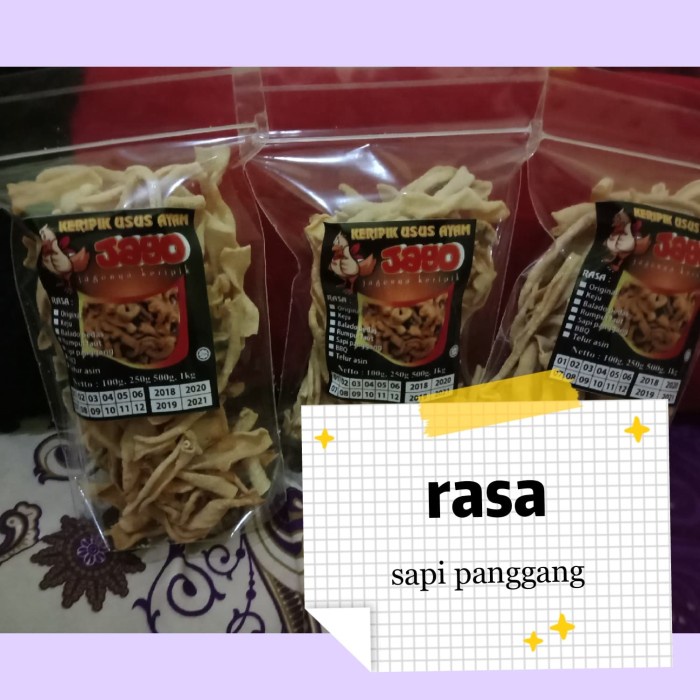 

Keripik usus ayam keto rasa sapi panggang 60 gr tanpa tepung ketogenic
