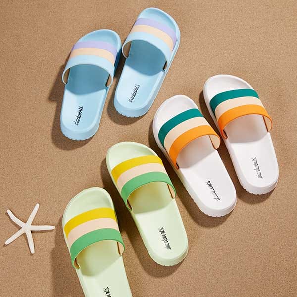 SANDAL SELOP SHARKWIN WARNA SLIP ON SENDAL FASHION WANITA CUTE