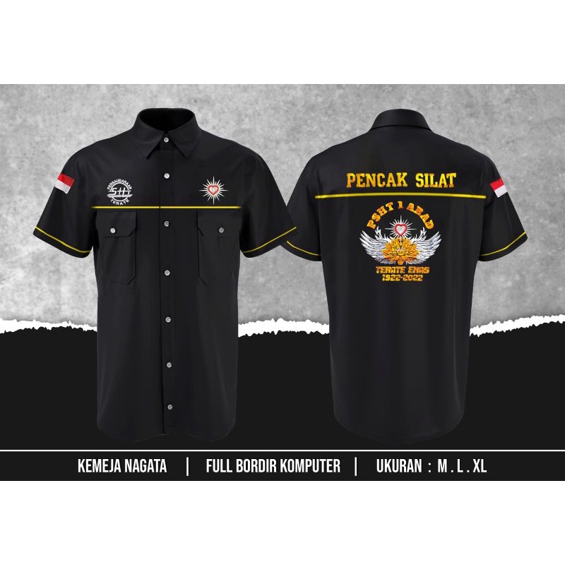 BAJU PSHT • HEM PSHT • KEMEJA NATATA PSHT • KEMEJA BORDIR KOMPUTER • KEMEJA KASUAL • KEMEJA SATU ABA