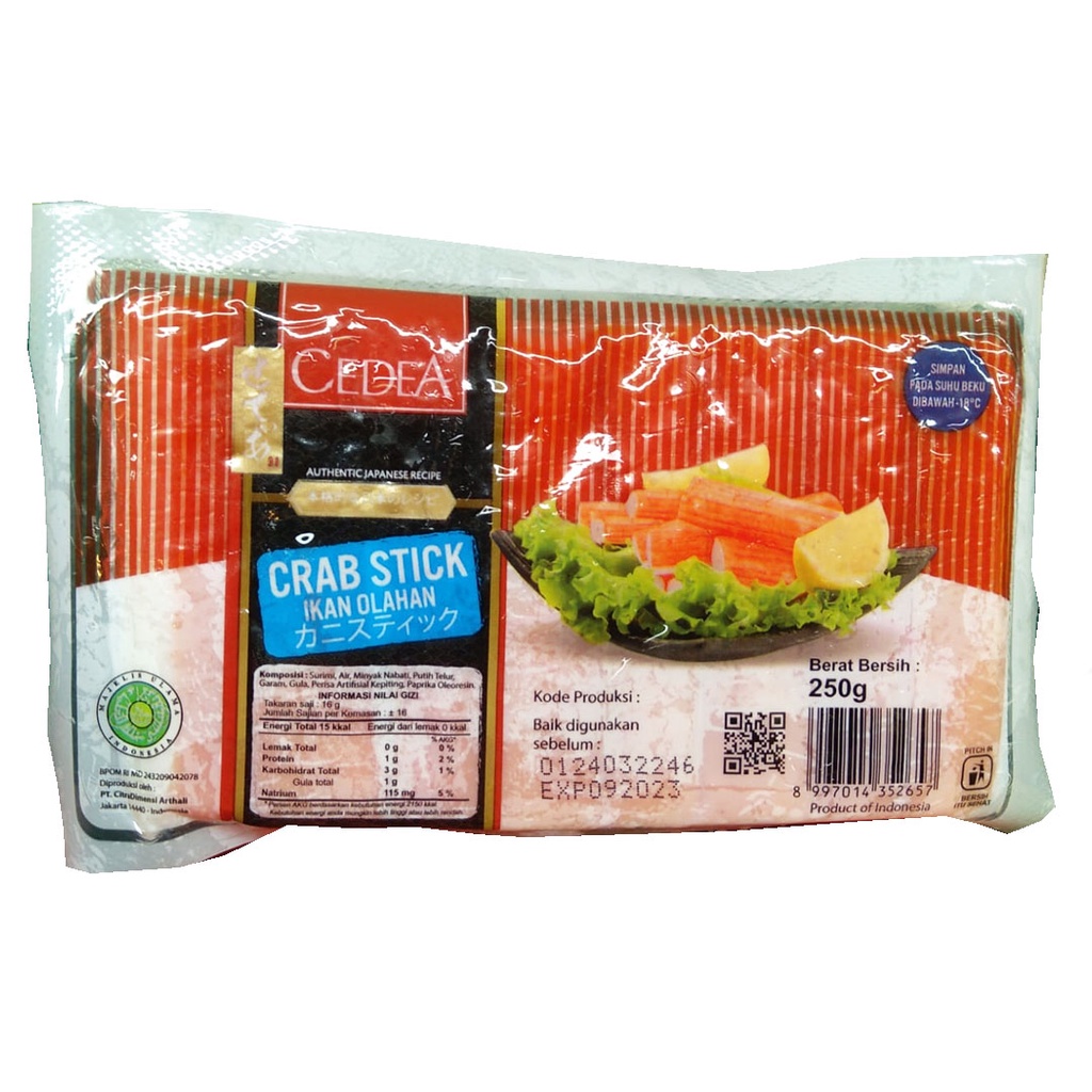 

CEDEA CRAB STICK 250g