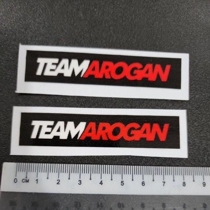 stiker team arogan