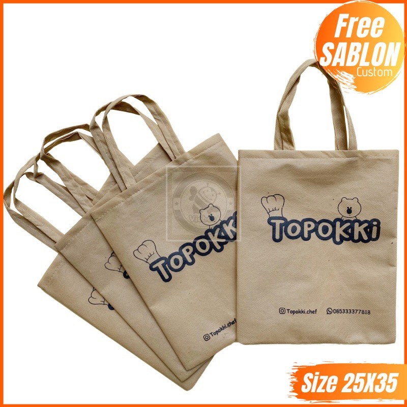 TAS SPUNBOND I GOODIEBAG I TOTEBAG I F25.35