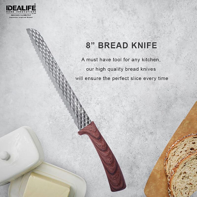 IDEALIFE - Professional Knife Set - Perlengkapan Pisau Dapur - IL-163