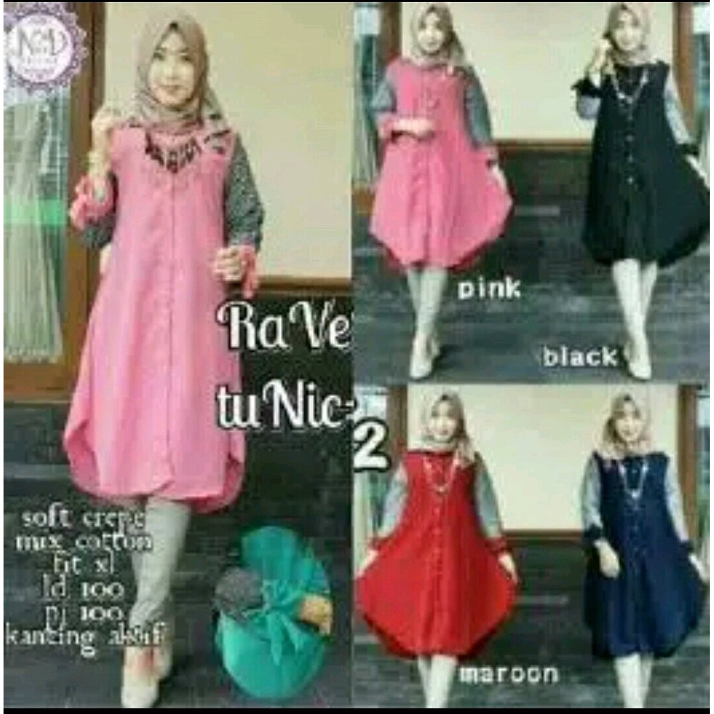 Lihat Detail Ravel tunik - BIG DISC Limited