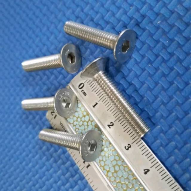 Baut L payung 6x30mm stainless