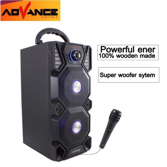 Advance Speaker H501 Bluetooth Mic Advance Portable USB Radio