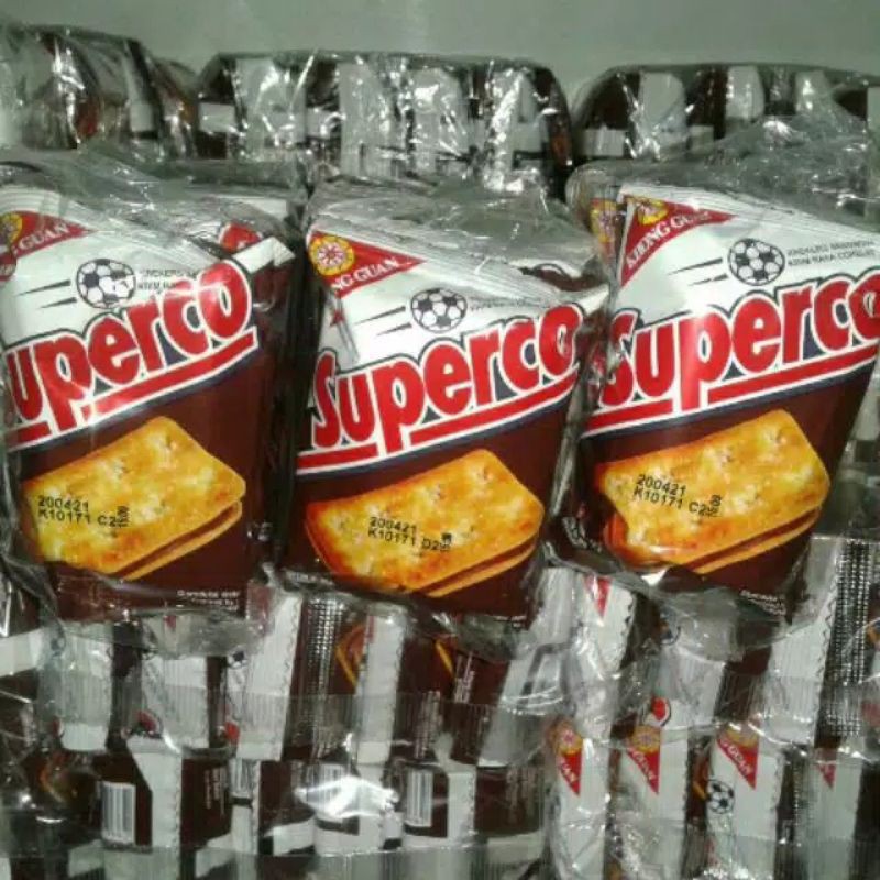 

BISKUIT SUPERCO RENCENG ISI 10 PCS