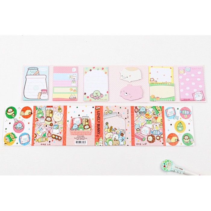

Jual Stick Note Memo Sumikko Gurashi Lipat 4 Berkualitas