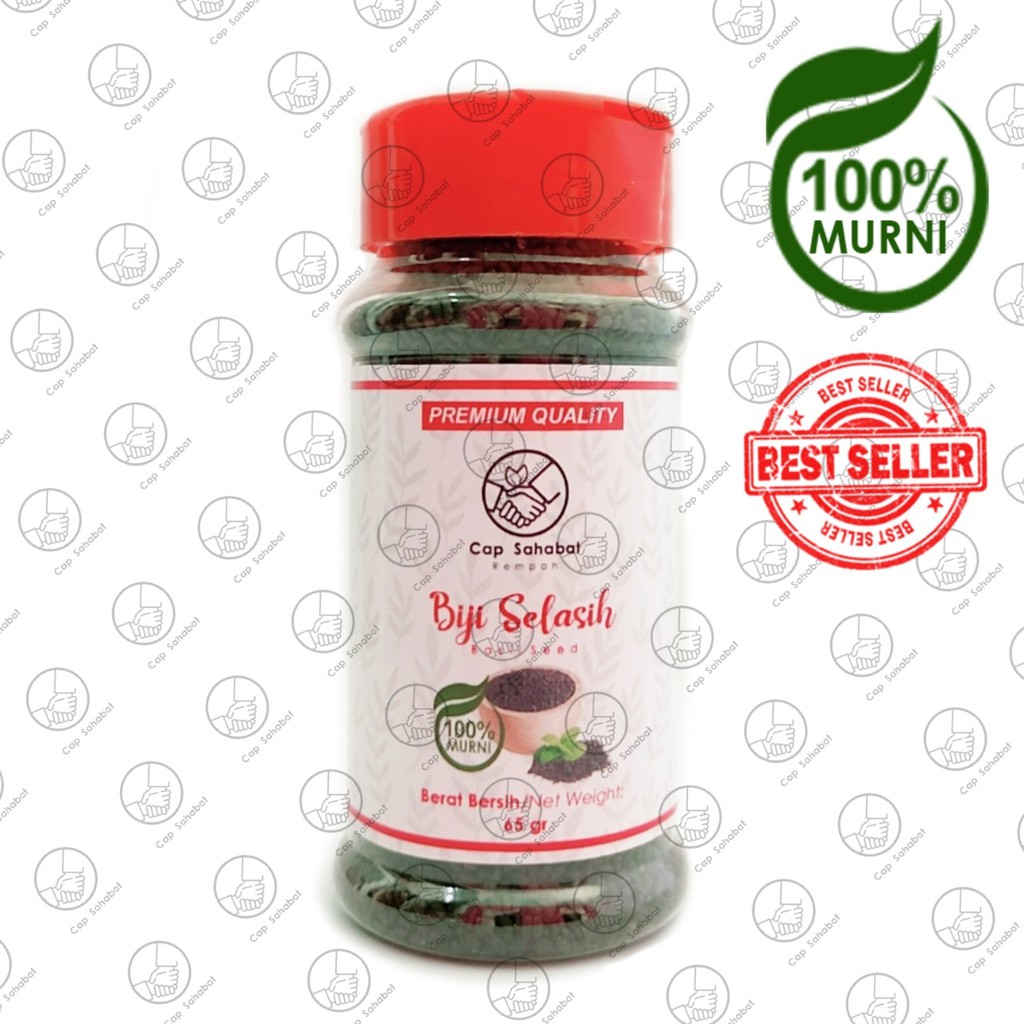 Cap Sahabat - Biji Selasih Botol Premium / Basil Seed