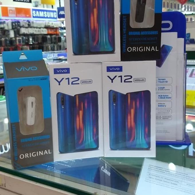 TERMURAH HP VIVO Y12 NEW RAM 3/64GB - FIFO Y 12 RAM 3 GB - ROM 64GB GRS RESMI READY STOCK